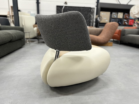 Image 1 of Leolux Pallone fauteuil leer Stof 