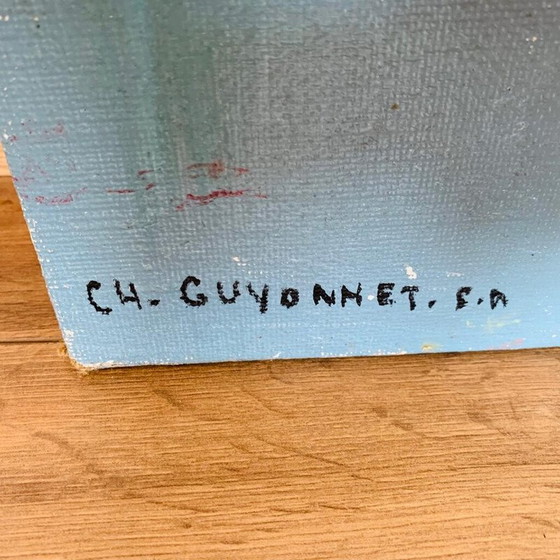 Image 1 of Vintage schilderij "boeket bloemen