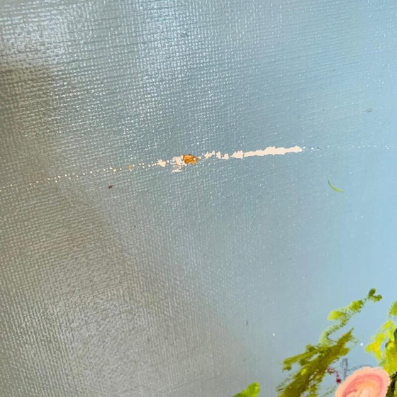 Image 1 of Vintage schilderij "boeket bloemen