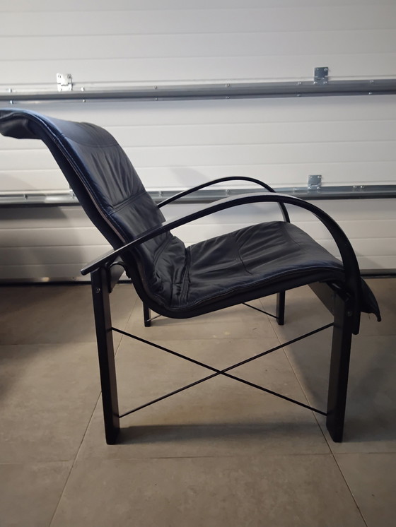 Image 1 of Ikea, Tord Bjorklund, Lederen Loungefauteuil