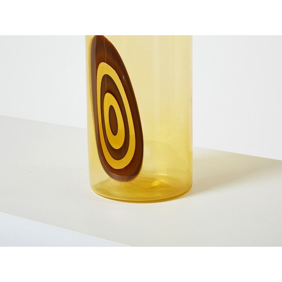 Image 1 of Vintage Murano glazen vaas door Gianmaria Potenza voor La Murrina, 1968