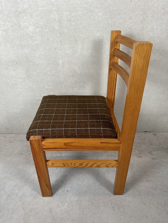 Image 1 of 4 vintage eetkamerstoelen