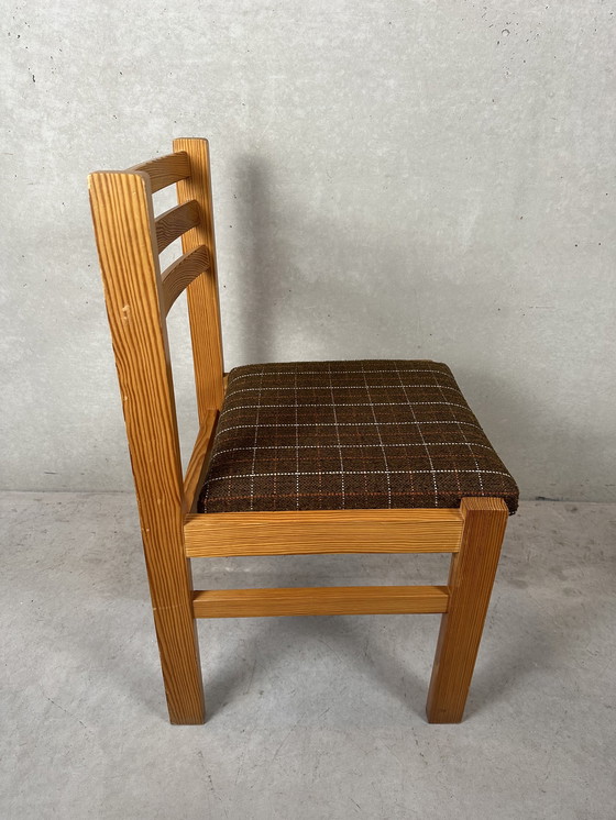 Image 1 of 4 vintage eetkamerstoelen