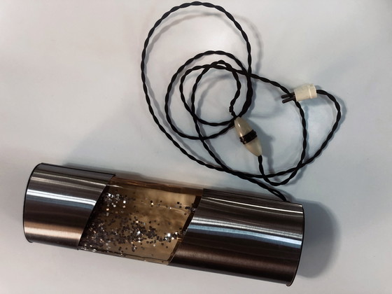 Image 1 of Lampe à Paillettes Vintage - Glitterlamp - Ruimtetijdperk - 1970