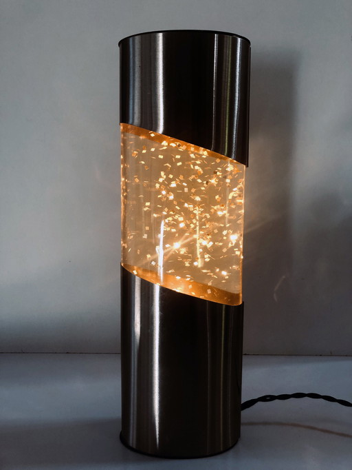 Lampe à Paillettes Vintage - Glitterlamp - Ruimtetijdperk - 1970