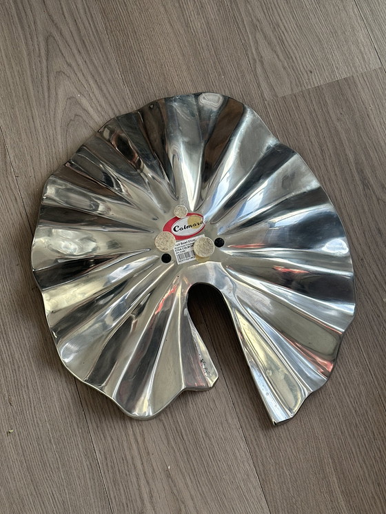 Image 1 of Aluminum Jaren 70 Fruitschaal Vintage  Fruitmand 