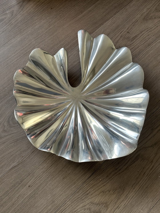 Image 1 of Aluminum Jaren 70 Fruitschaal Vintage  Fruitmand 