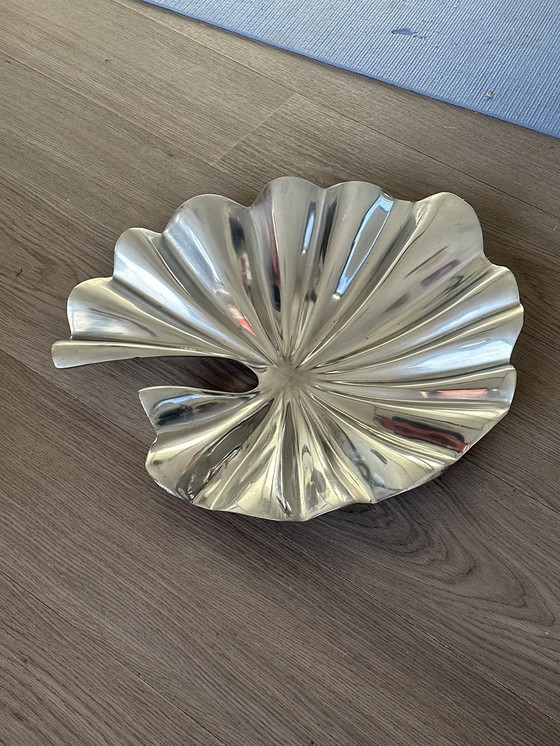 Image 1 of Aluminum Jaren 70 Fruitschaal Vintage  Fruitmand 