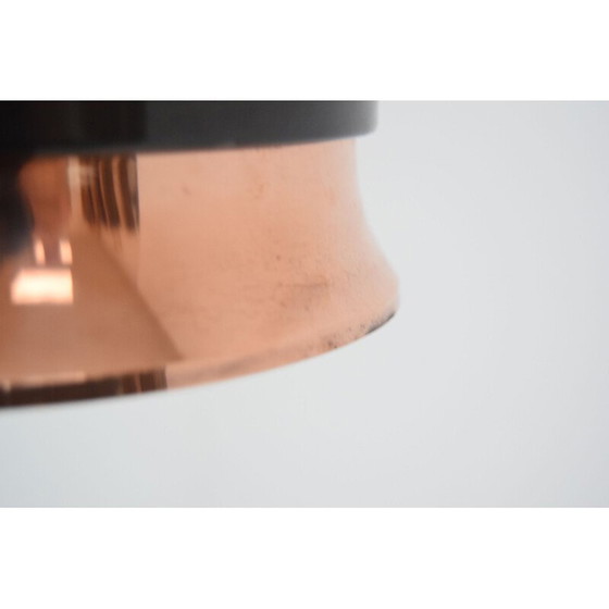 Image 1 of Vintage plastic hanglamp Denemarken 1970