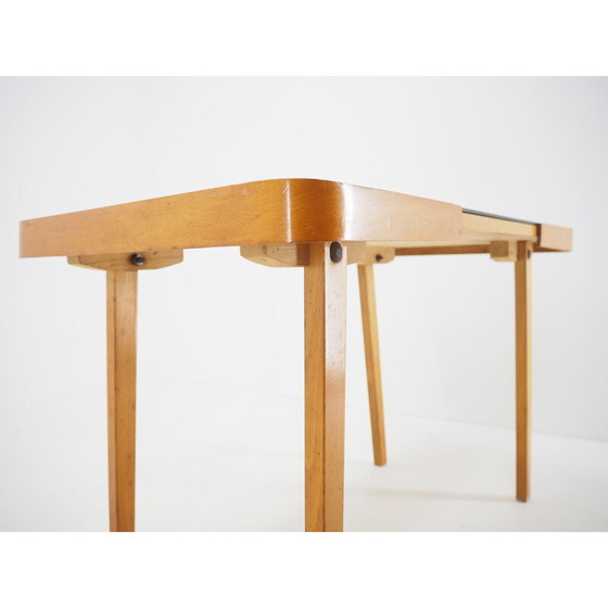 Image 1 of Vintage vergadertafel Opaxite glas van Jiří Jiroutek voor Interier Praha, 1960.