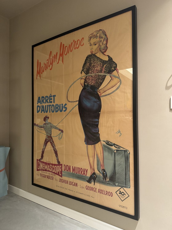 Image 1 of Arret D'autobus Don Murray, Marilyn Monroe poster