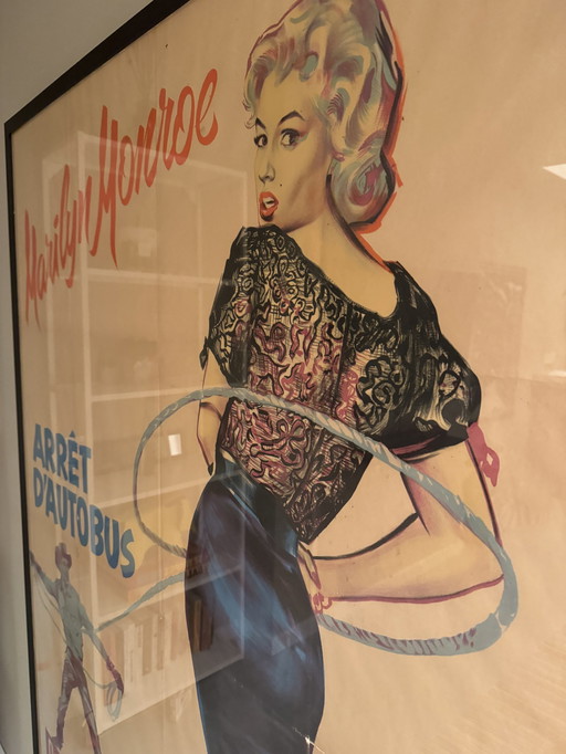 Arret D'autobus Don Murray, Marilyn Monroe poster