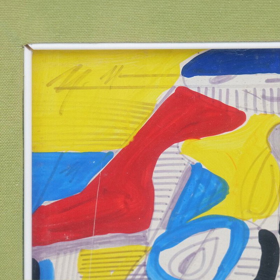 Image 1 of Vintage schilderij van Aldo Gentilini, 1970