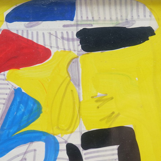 Image 1 of Vintage schilderij van Aldo Gentilini, 1970