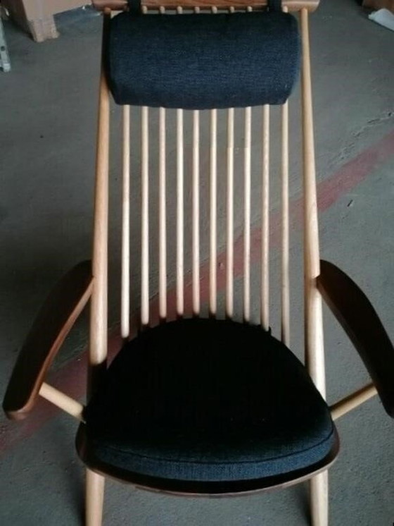 Image 1 of Tateishi Shoiji Chaise Lounge, Fauteuil en Kruk