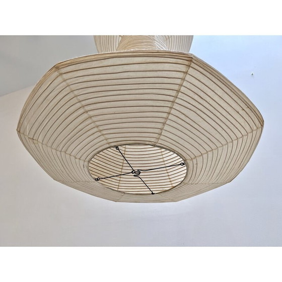 Image 1 of Vintage Akari Model H hanglamp van Isamu Noguchi, 1970