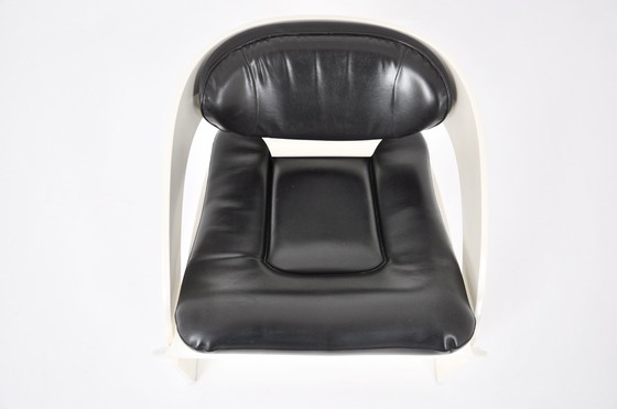 Image 1 of Model 4801 fauteuil van Joe Colombo voor Kartell, jaren 1960