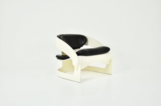 Image 1 of Model 4801 fauteuil van Joe Colombo voor Kartell, jaren 1960