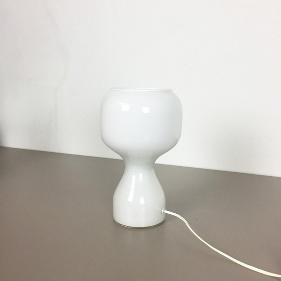 Image 1 of Vintage geblazen glazen bureaulamp, Zweden 1970