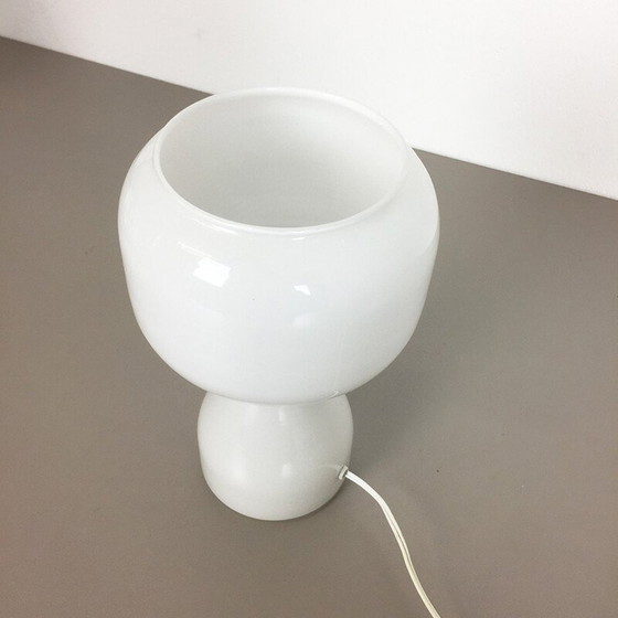 Image 1 of Vintage geblazen glazen bureaulamp, Zweden 1970