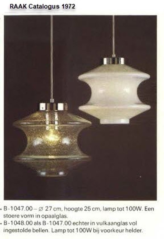 Image 1 of Vintage Raak Amsterdam hanglamp