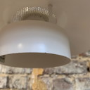 Kleine witte Nordlux hanglamp, meerdere kapjes, Denemarken, 60's design