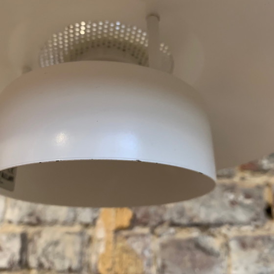 Image 1 of Kleine witte Nordlux hanglamp, meerdere kapjes, Denemarken, 60's design