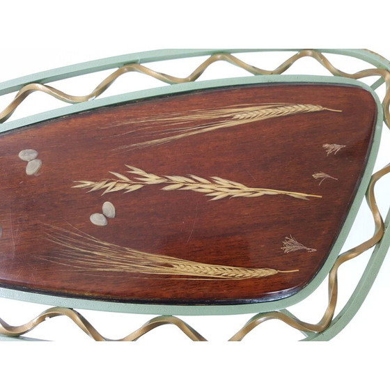 Image 1 of Vintage driepoot bijzettafel, 1950