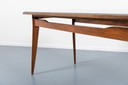 Architecturale Italiaanse Mid Century Moderne tafel uit 1950