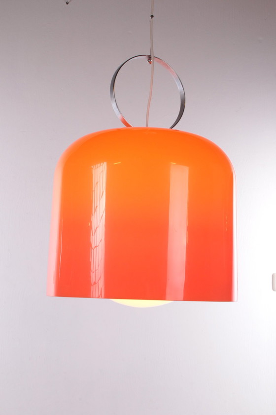 Image 1 of Vintage Alvise Hanglamp van Luigi Massoni voor Guzzini - Jaren 70 Design