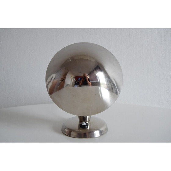Image 1 of Vintage chromen en plastic tafellamp, Tsjecho-Slowakije 1930