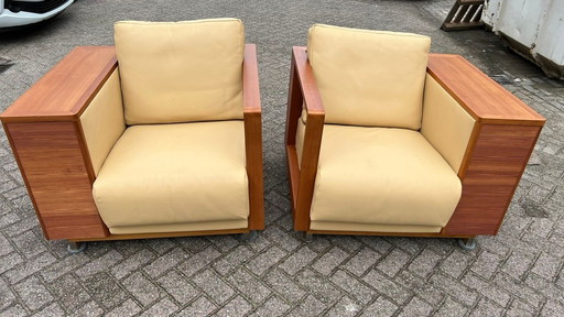 2x Ceccotti Armchairs