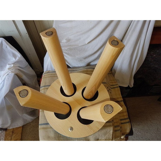 Image 1 of Vintage set van 8 "Buzzy Milk" krukjes door Alain Gilles