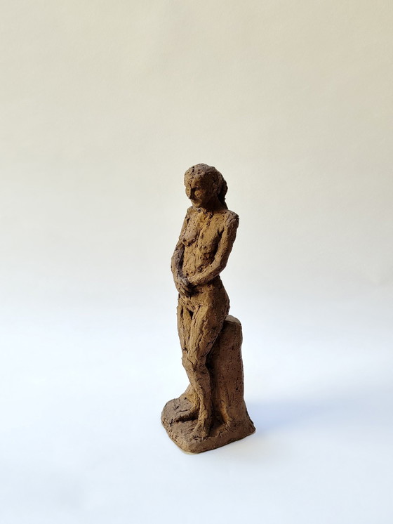 Image 1 of Terracotta sculptuur - Sibylle - Yolande Ide (1931)