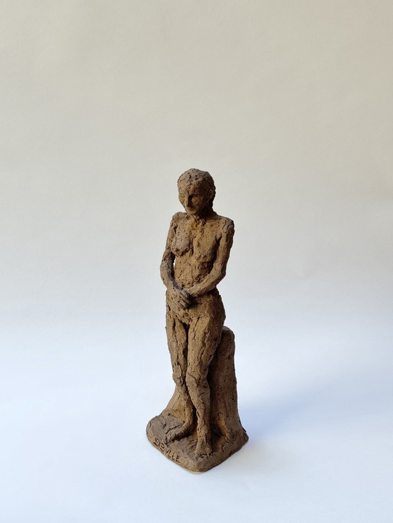 Image 1 of Terracotta sculptuur - Sibylle - Yolande Ide (1931)