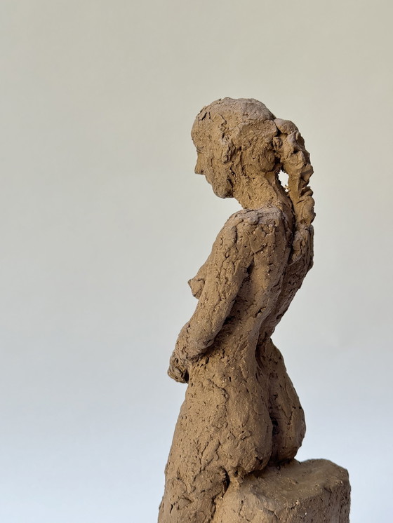 Image 1 of Terracotta sculptuur - Sibylle - Yolande Ide (1931)