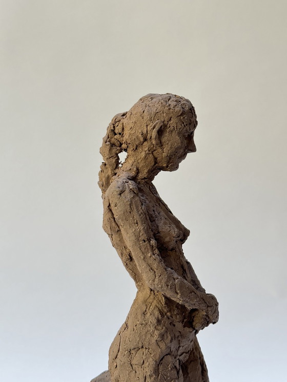 Image 1 of Terracotta sculptuur - Sibylle - Yolande Ide (1931)