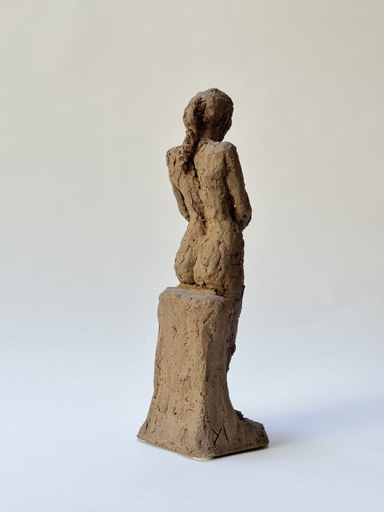 Image 1 of Terracotta sculptuur - Sibylle - Yolande Ide (1931)