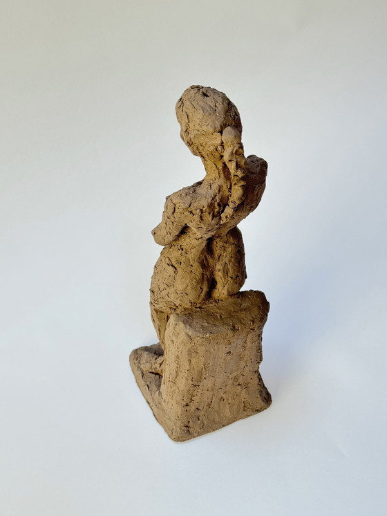 Image 1 of Terracotta sculptuur - Sibylle - Yolande Ide (1931)