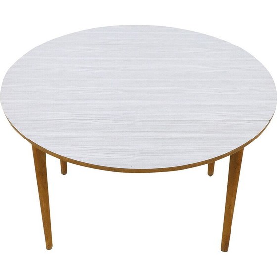 Image 1 of Vintage ronde eettafel, 1960