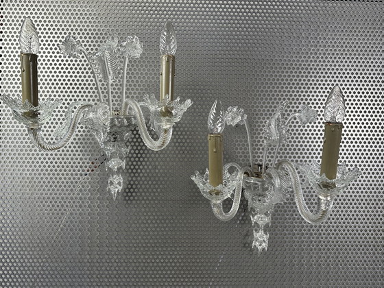 Image 1 of 2x  Vintage wandlampen