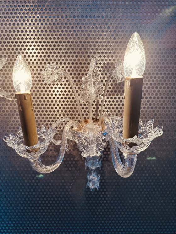 Image 1 of 2x  Vintage wandlampen