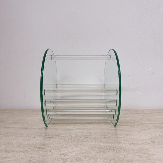 Image 1 of Vintage Marais International glazen fruitschaal, 1980S Frankrijk