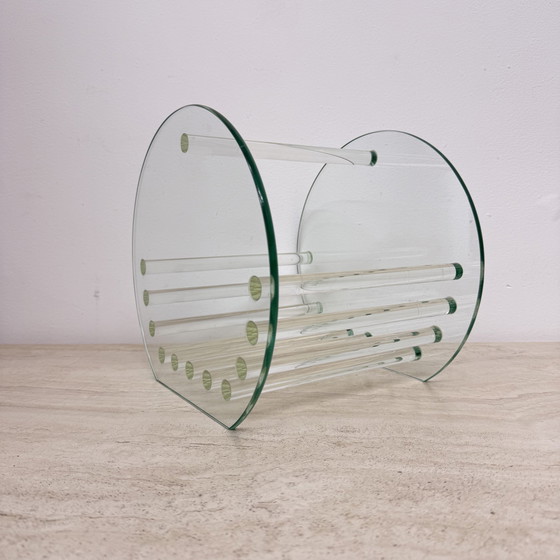 Image 1 of Vintage Marais International glazen fruitschaal, 1980S Frankrijk