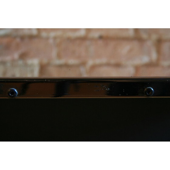 Image 1 of Vintage vouwspiegel van dik staal, Polen 1930