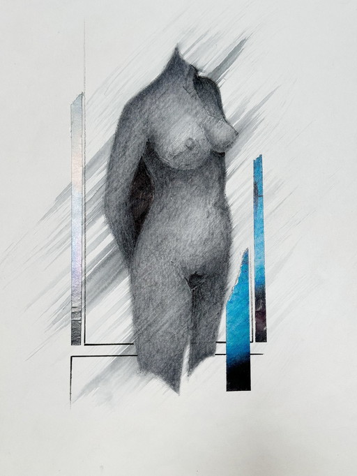 Woman'S Torso (1982) - Eugène Eechaut (1928-2019)