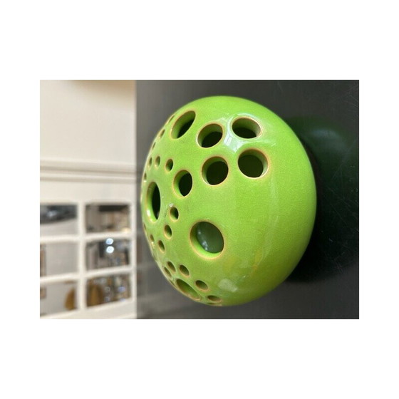 Image 1 of Vintage terracotta bloemprikker van Paul Badié