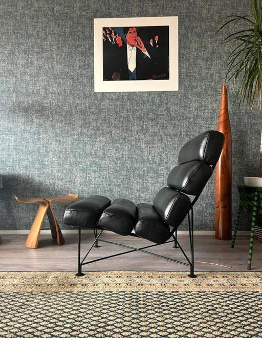 Spider fauteuil van Kenneth Arvid Bergenblad, Voor Dux, 80S