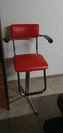 Vintage kinder kappersstoel