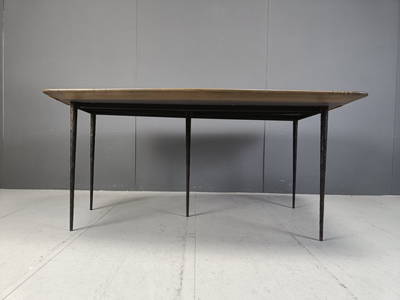 Image 1 of Handgemaakte design eettafel, 1990S